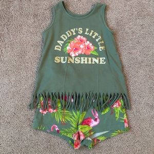 Girls Children’s Place Tank & Shorts Set (4T)